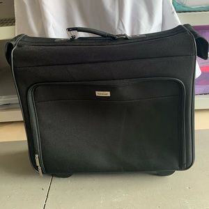 Rolling Garment Travel Luggage Black